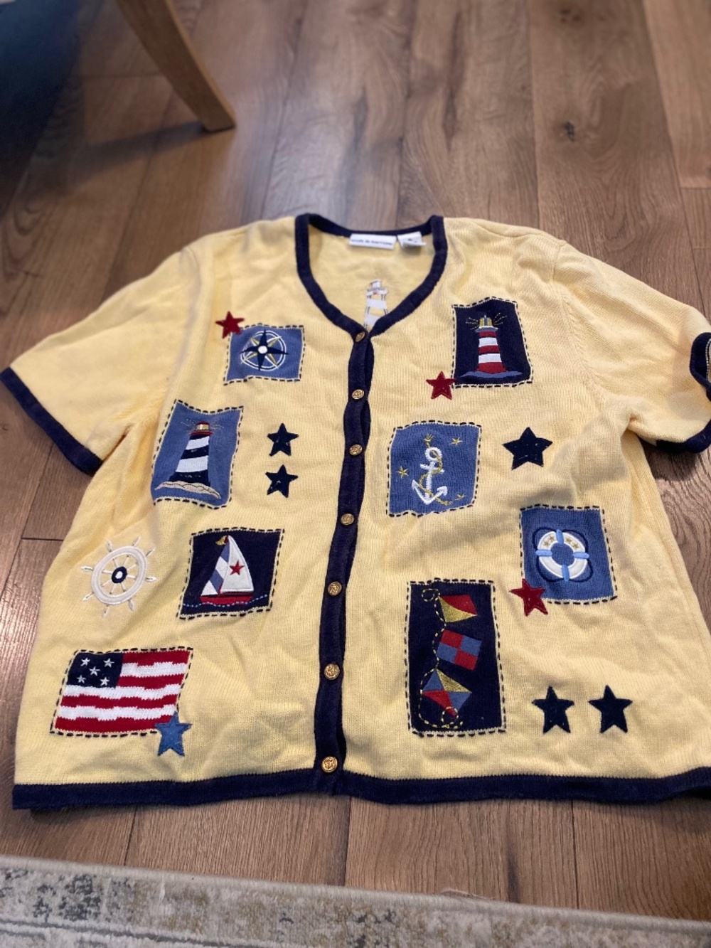 Womens patchwork cardigan